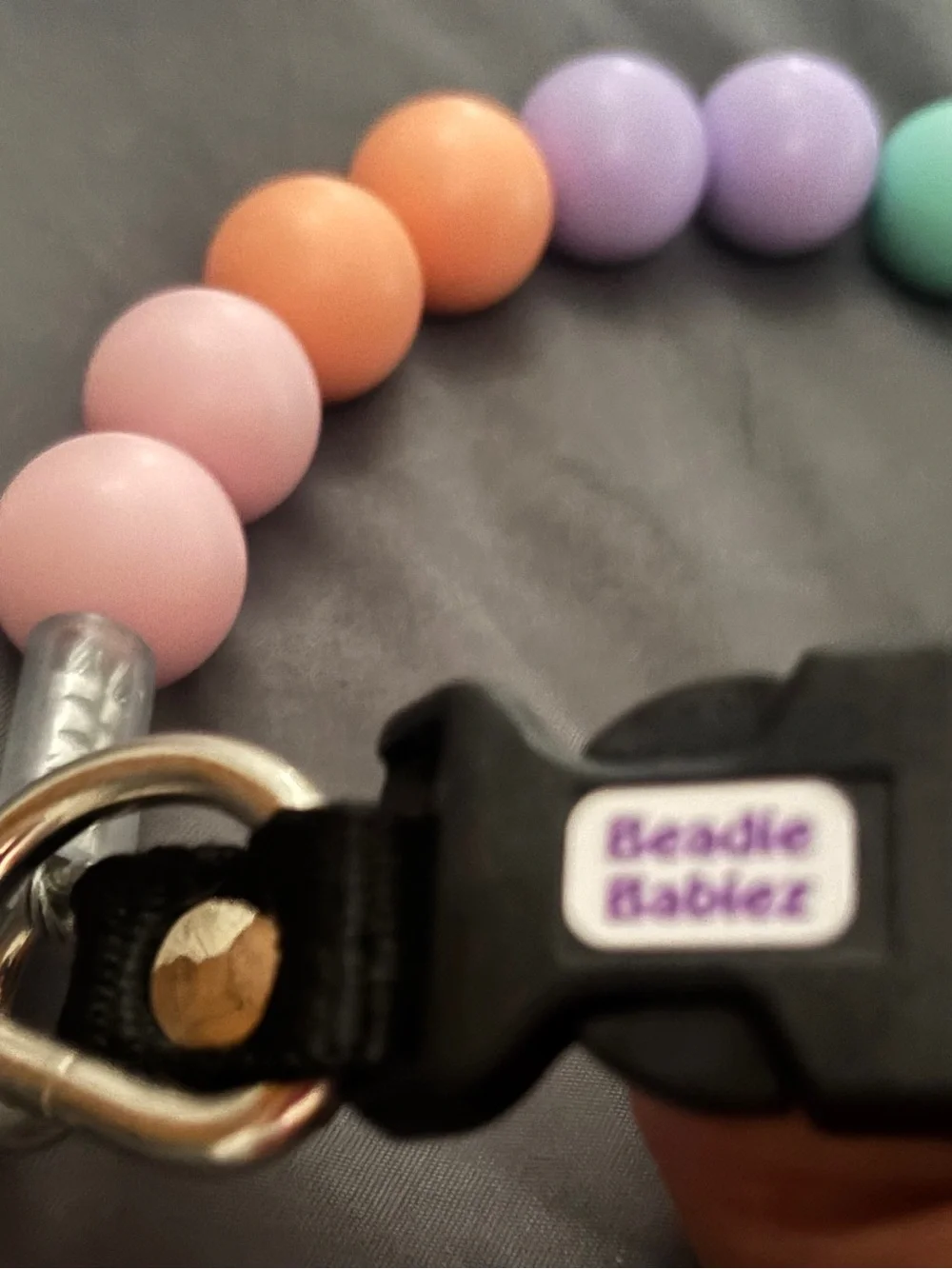 Dog Pastel Bead Collar - Multicolor